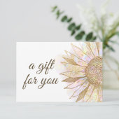 ひまわりギフト券 (スタンド正面)