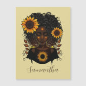 ひまわりクイーンアフロウーマン (正面)