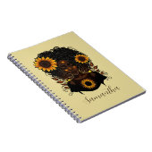 ひまわりクイーンアフロウーマン ノートブック (右側)