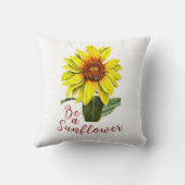 ひまわりクッション クッション (裏面)