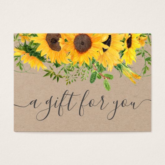 ひまわりクラフト小口商品券 (正面)