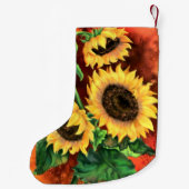 ひまわりクリスマスストッキング スモールクリスマスストッキング (裏面)