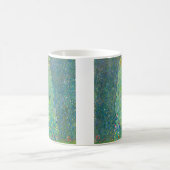 ひまわりクリムトヴィンテージ花アールヌーボー コーヒーマグカップ (中央)