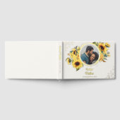 ひまわりクリームフォトウェディング ゲストブック (全面)