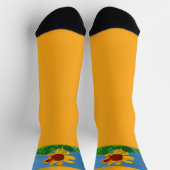 ひまわりクルーソックス ソックス (上部)