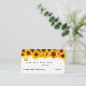 ひまわりクレジットカード名刺 名刺 (スタンド正面)