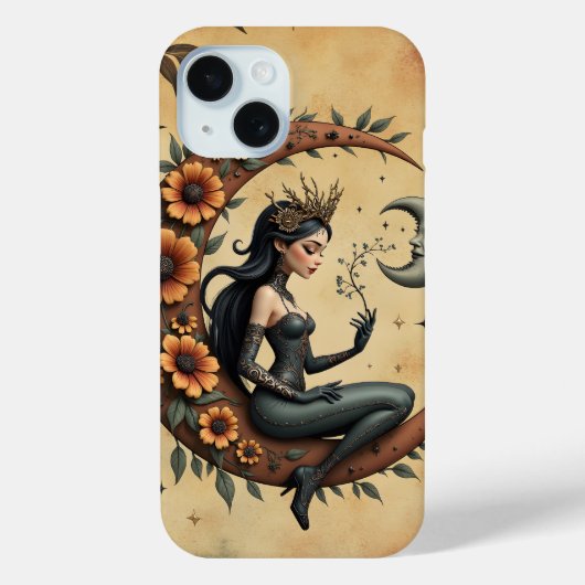 ひまわりクレセントクイーン Case-Mate iPhoneケース (裏面)