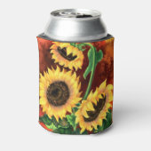 ひまわりクーラーボックス 缶クーラー (缶裏面)