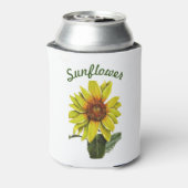 ひまわりクーラーボックス 缶クーラー (缶裏面)