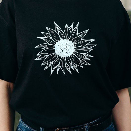 ひまわりグラフィックTシャツサマーティー Tシャツ