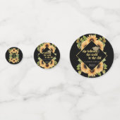 ひまわりグリッター院長キャップ コンフェッティ (正面)