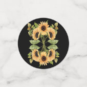 ひまわりグリッター院長キャップ コンフェッティ (スモール正面)