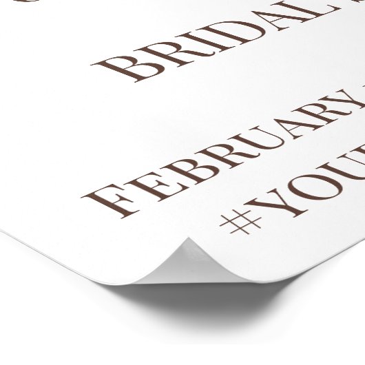 ひまわりグリーンウェディング ブライダルシャワー ウェルカムサイン ポスター (角)