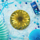 ひまわりグロー紙プレート ペーパープレート (パーティー)