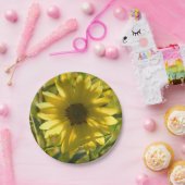 ひまわりグロー紙プレート ペーパープレート (パーティー)