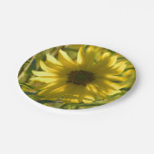 ひまわりグロー紙プレート ペーパープレート (アングル)