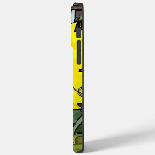 ひまわりケースメイトiPhoneケース Case-Mate iPhoneケース (裏面 / 左)