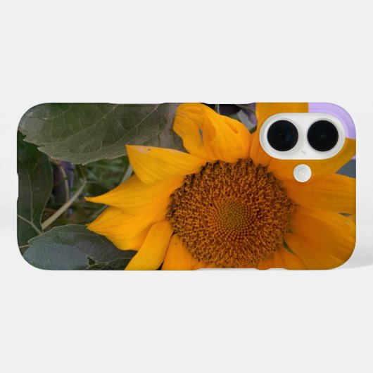 ひまわりケース Case-Mate iPhoneケース (裏面 (横))