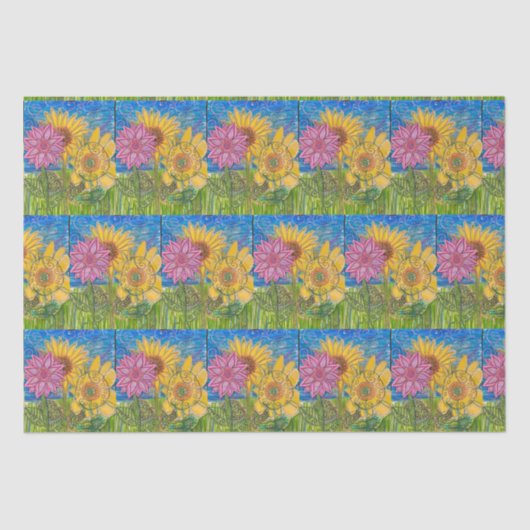 ひまわりコラボレーション 薄葉紙 (正面)