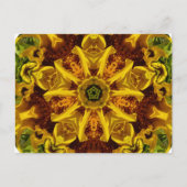 ひまわりコラージュ – はがき (正面)