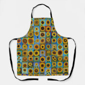 ひまわりコラージュ エプロン (正面)
