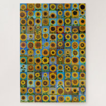 ひまわりコラージュ