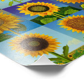 ひまわりコラージュ フォトプリント            (角)