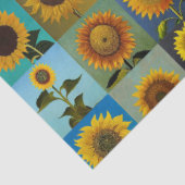ひまわりコラージュ 薄葉紙 (詳細)