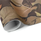 ひまわりコレクションの水彩画エレガント野 ラッピングペーパー (ロールコーナー)