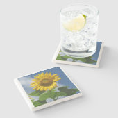 ひまわりコースター ストーンコースター (横)