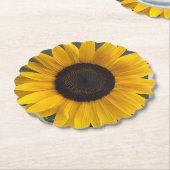 ひまわりコースター ペーパーコースター (アングル)