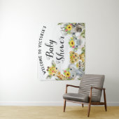 ひまわりサファリ ベビーシャワーバナー 背景 M タペストリー (インサイチュ)