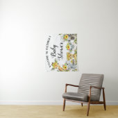 ひまわりサファリ ベビーシャワー バナー 背景 S タペストリー (インサイチュ)