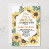 ひまわりサプライズアニバーサリーパーティー 招待状 (正面)
