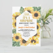 ひまわりサプライズアニバーサリーパーティー 招待状 (スタンド正面)