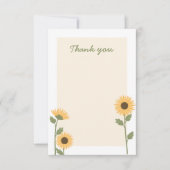 ひまわりサンキューカード サンキューカード (正面)
