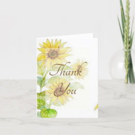 ひまわりサンキューカード サンキューカード
