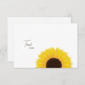 ひまわりサンキューカード 出欠カード (正面/裏面)