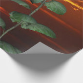 ひまわりサンセットマットラッピング紙 ラッピングペーパー (角)