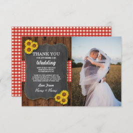 ひまわりサンフラワーさん結婚婚約の木写真 招待状