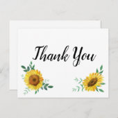 ひまわりサンフラワーに関するお問い合わせ ポストカード (正面/裏面)