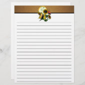 ひまわりシャドーの妖精とコズミックキャット レターヘッド (正面/裏面)