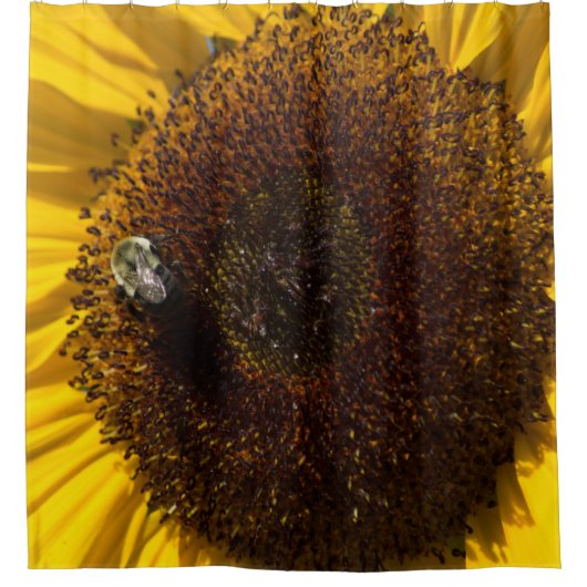 ひまわりシャワーカーテン シャワーカーテン (正面)