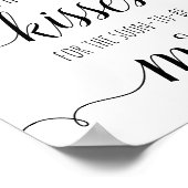 ひまわりシャワーゲーム数を推測キス ポスター (角)