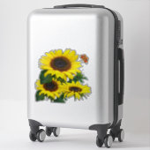 ひまわりシール シール (スーツケース)