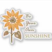 ひまわりシール シール (正面)