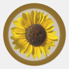 ひまわりシール ラウンドシール