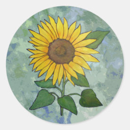 ひまわりシール ラウンドシール