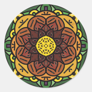 ひまわりシール ラウンドシール