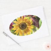 ひまわりシール 楕円形シール (封筒)